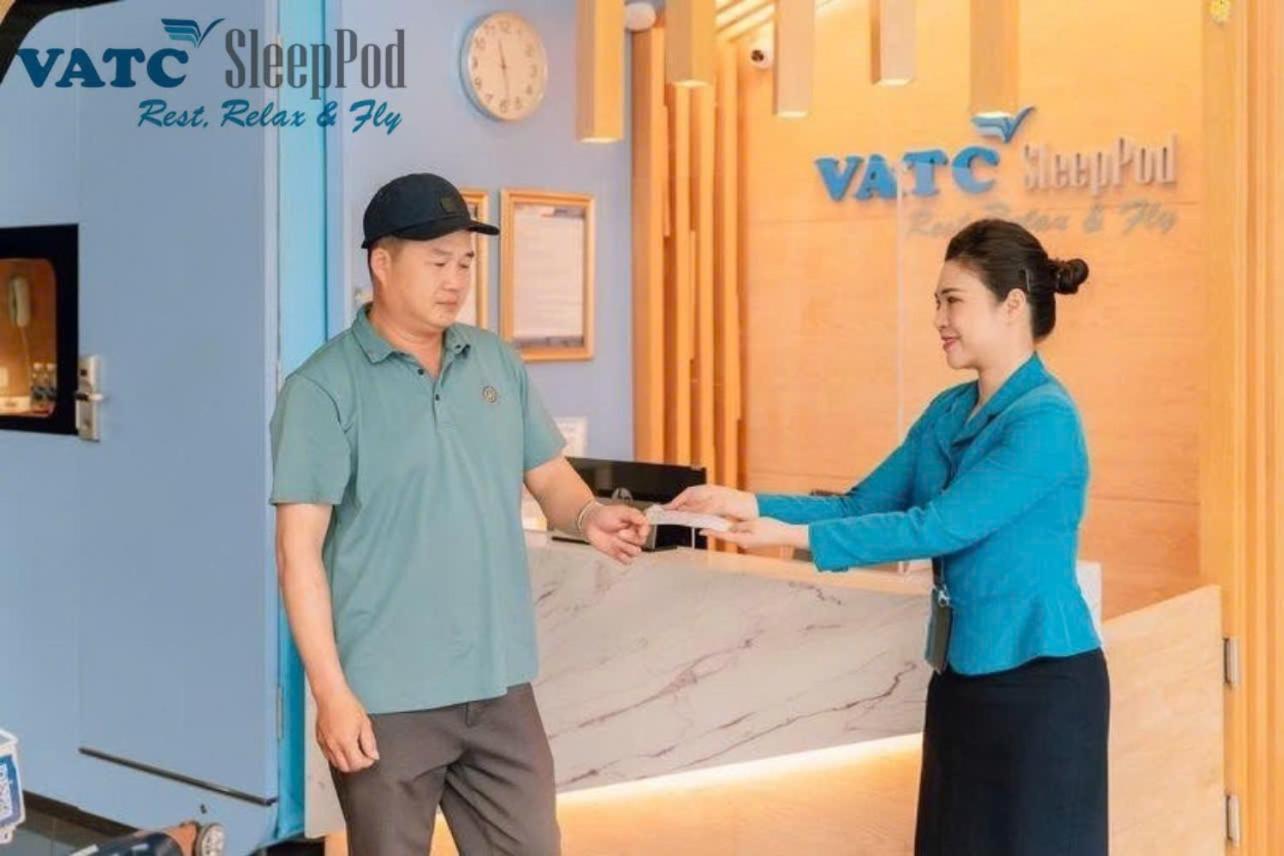 Vatc Sleep Pod Terminal 1 Hotel Noi Bai Exterior foto